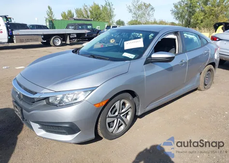 2018 Honda Civic Lx from USA, damaged, VIN 19XFC2F58JE020067